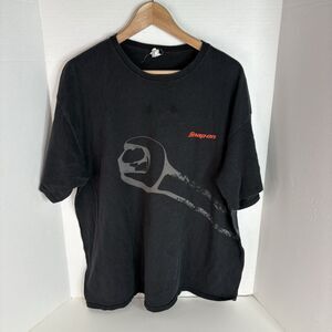 Snap On Graphic T Shirt, 2XL, Black, Wrench Logo, Delta Pro Weight